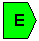 五邊形: E