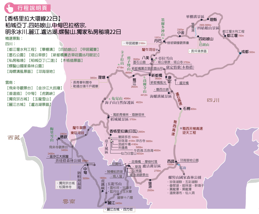 香格里拉大環線20日