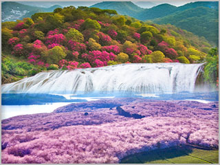 民族風采山水勝景